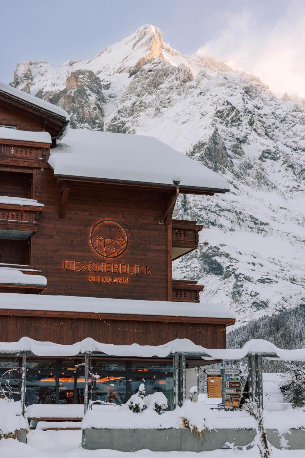 Hotel Fiescherblick Гриндельвальд Экстерьер фото