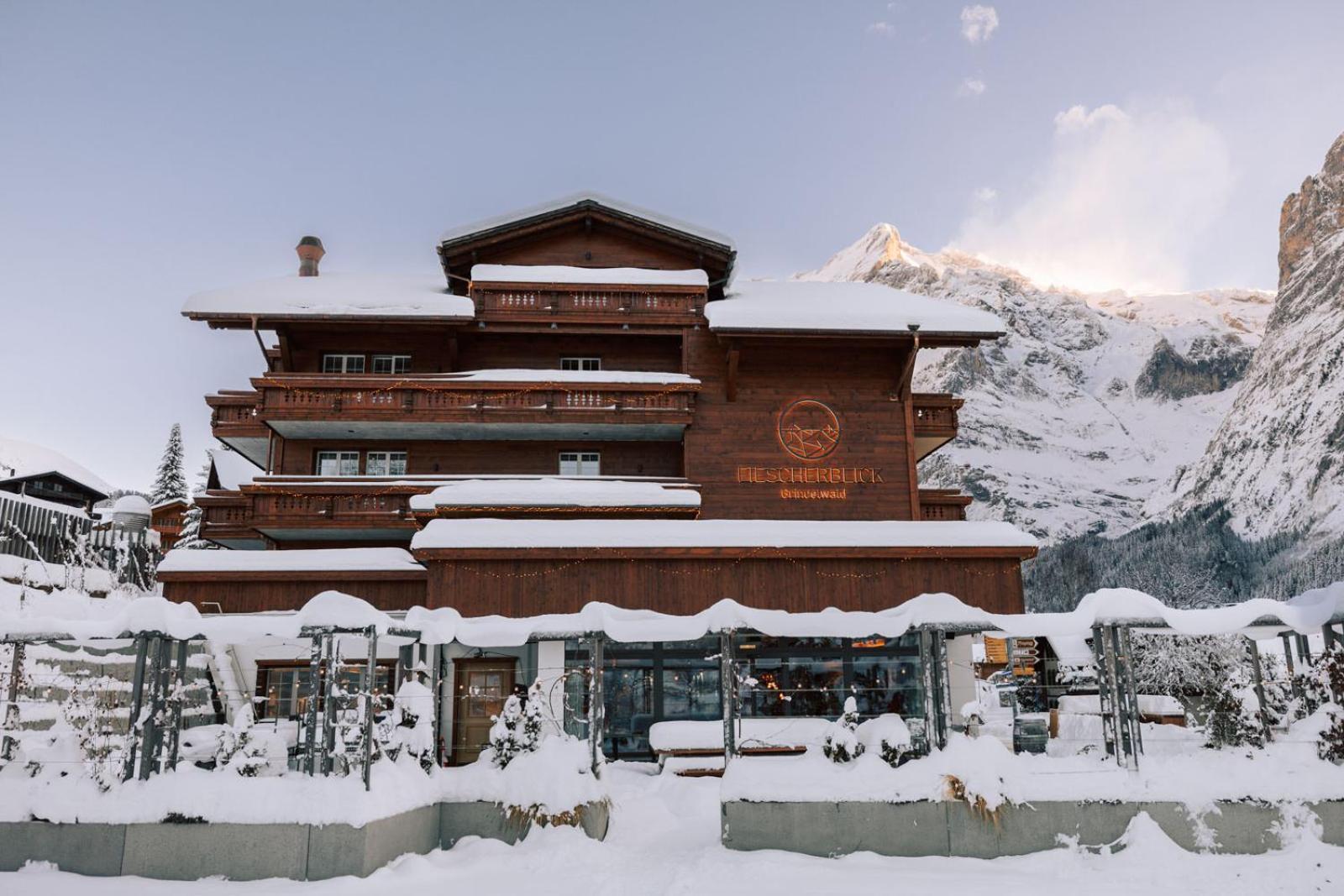 Hotel Fiescherblick Гриндельвальд Экстерьер фото