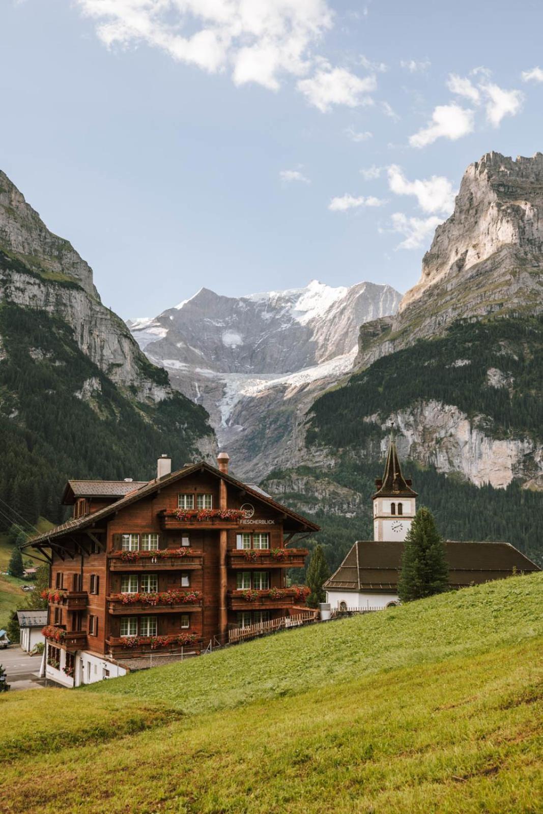 Hotel Fiescherblick Гриндельвальд Экстерьер фото
